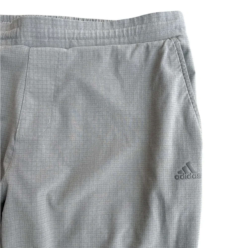 adidas Men's Light Gray Joggers